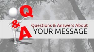 Questions And Answers motion graphic preview.