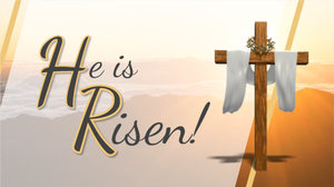 Happy Easter motion graphic preview.