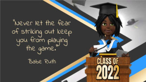 Graduation Caps motion graphic preview.
