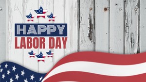 Flag Labor Day motion graphic preview.
