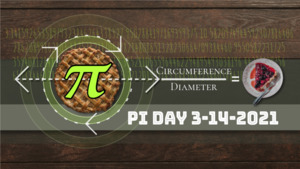 Pi Day motion graphic preview.