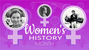 Women In History motion graphic preview.