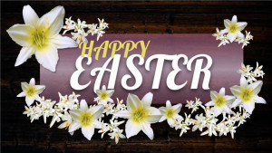 Easter motion graphic preview.