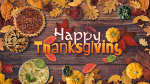 Thanksgiving Feast motion graphic preview.