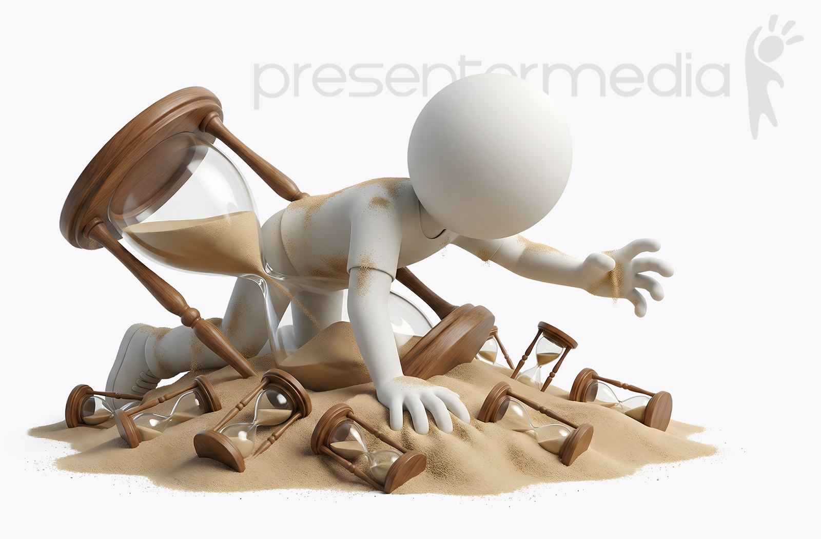 Perservere Through Busyness Clipart