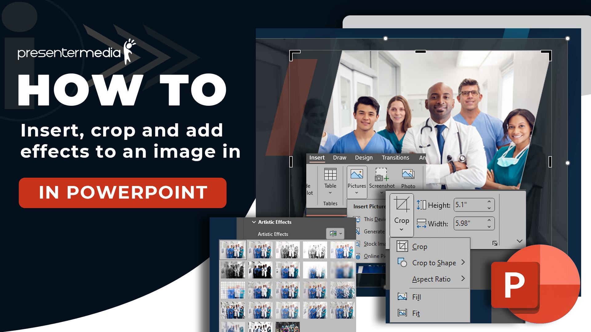 This is a hero image preview of blog Insert & Crop Pictures in PowerPoint | Easy Guide.