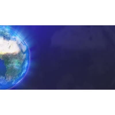 Abstract Earth motion graphic preview.