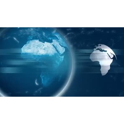 Dual Earth motion graphic preview.