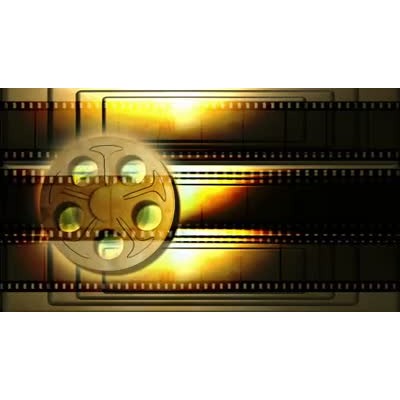 Film Reel motion graphic preview.