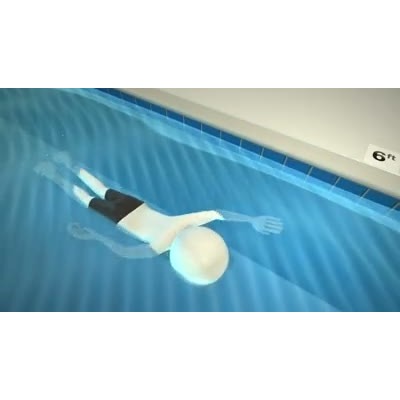 Swimming Pool Swimmer motion graphic preview.