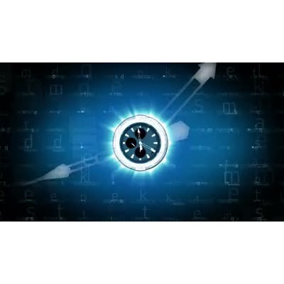 Digital Countdown motion graphic preview.