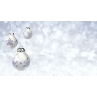 Christmas Ornaments motion graphic preview.