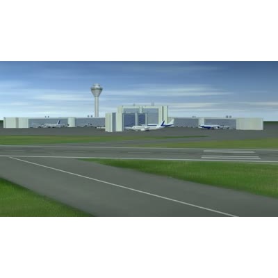 Airport Travel motion graphic preview.