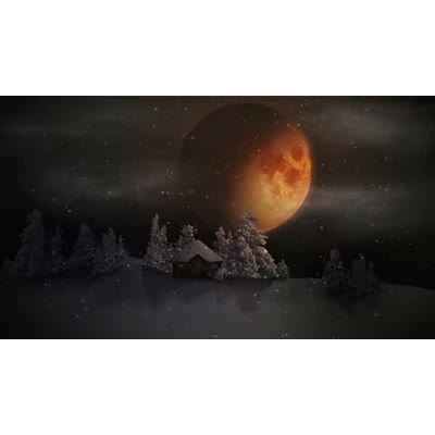 Wintery Landscape motion graphic preview.