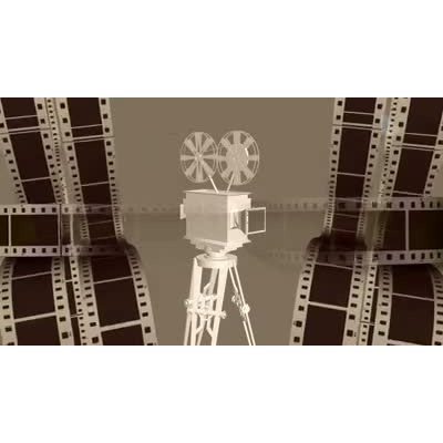 Classic Film motion graphic preview.