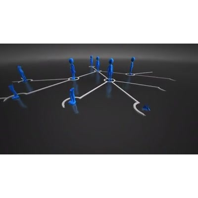 Network People motion graphic preview.