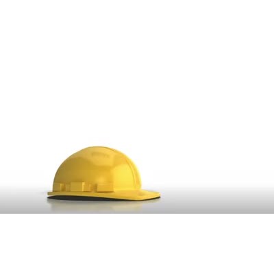 Hard Hat Safety motion graphic preview.