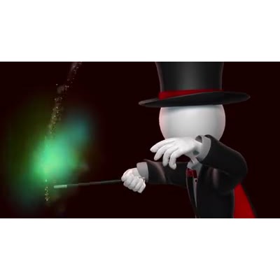 Magicians Wand motion graphic preview.
