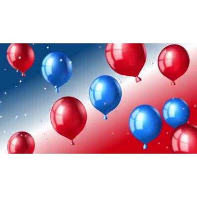 Political Balloons motion graphic preview.