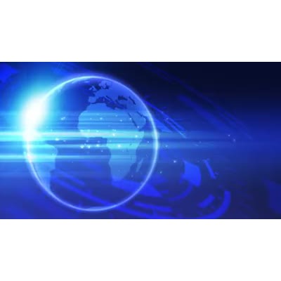 Broadcast Globe motion graphic preview.