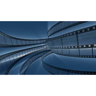 Scrolling Movie Film motion graphic preview.