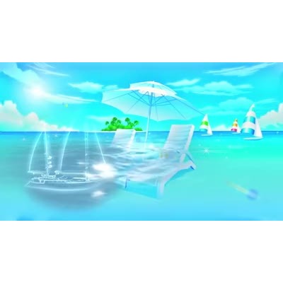 Beach Vacation motion graphic preview.