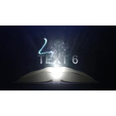 Reading MagicText motion graphic preview.