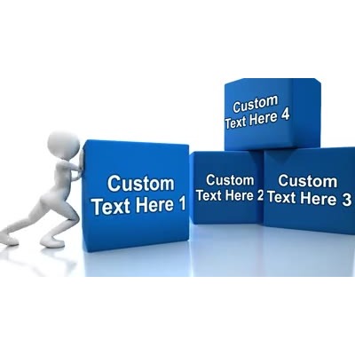 Heavy Box Text motion graphic preview.