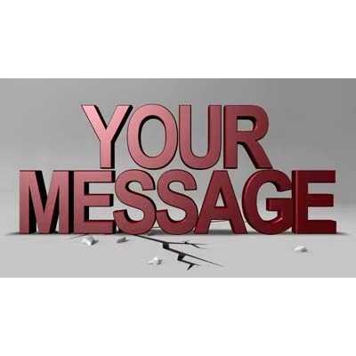 Text Crash motion graphic preview.