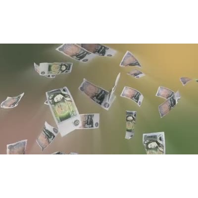 British Pound Falling motion graphic preview.