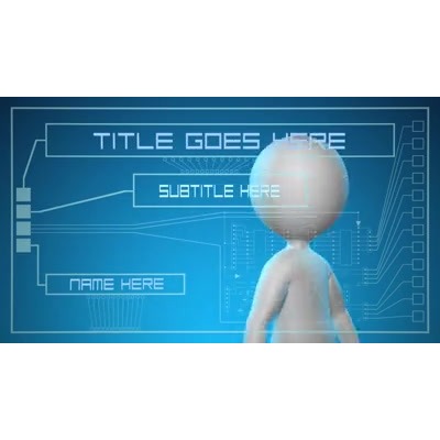 Future Interface Text motion graphic preview.
