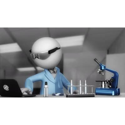 Scientist Working motion graphic preview.