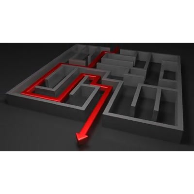 Maze Arrow motion graphic preview.