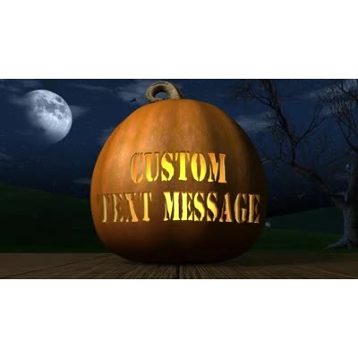 Jack O Lantern Text motion graphic preview.