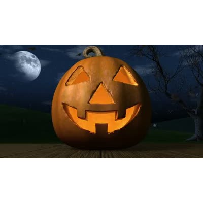 Jack O Lantern motion graphic preview.