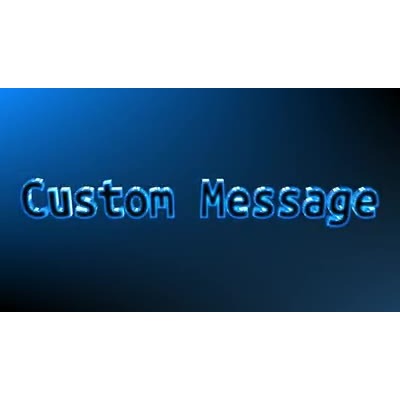Verging Text motion graphic preview.