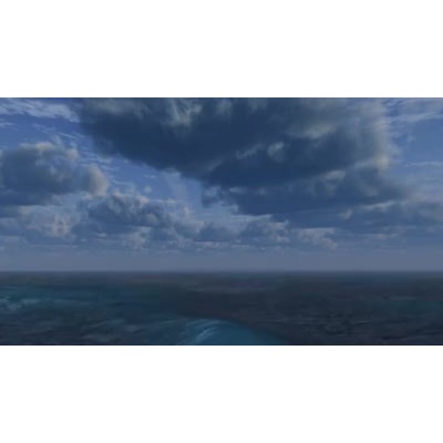 Ocean motion graphic preview.