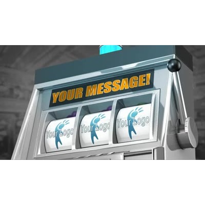 Custom Slot Machine Winner motion graphic preview.