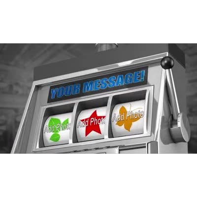 Custom Slot Machine Loser motion graphic preview.
