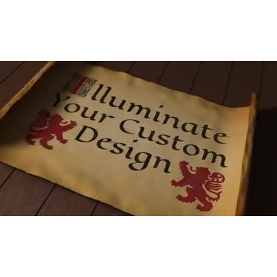 Scroll Roll Open Custom motion graphic preview.