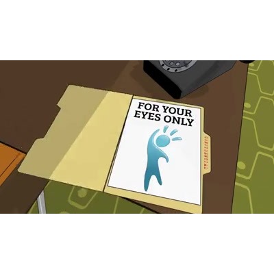 Retro Spy Custom motion graphic preview.