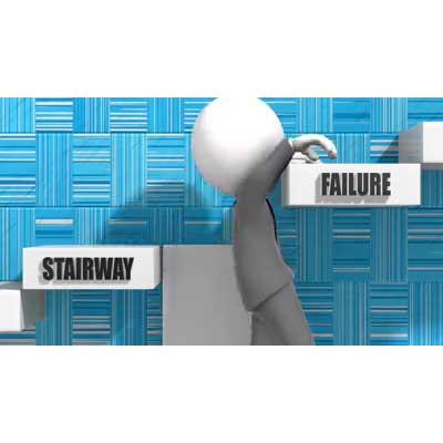 Stairs To Failure Text motion graphic preview.