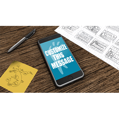 Swiping Phone Screens Custom motion graphic preview.