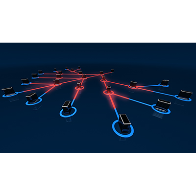 Infected Servers motion graphic preview.