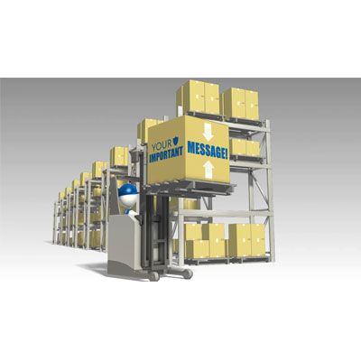 Warehouse Pick Box motion graphic preview.