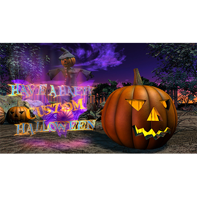 Scarecrow Pumpkin Patch Custom motion graphic preview.
