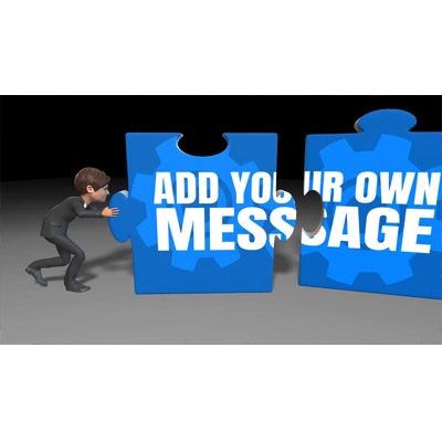 Push Puzzle Together Custom motion graphic preview.
