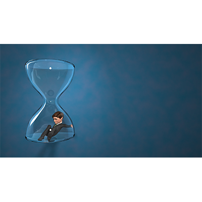 Businessman In Hourglass motion graphic preview.