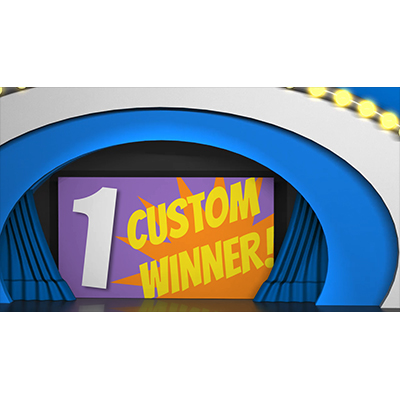 Game Show Curtain 1 Reveal Custom motion graphic preview.