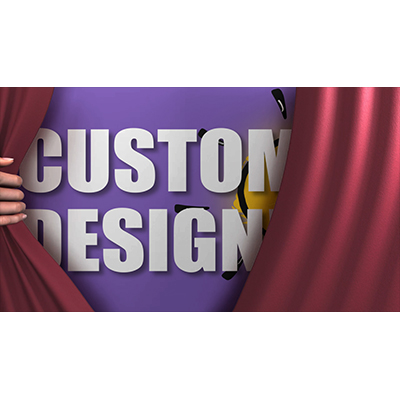Hand Pull Curtain Custom Reveal motion graphic preview.